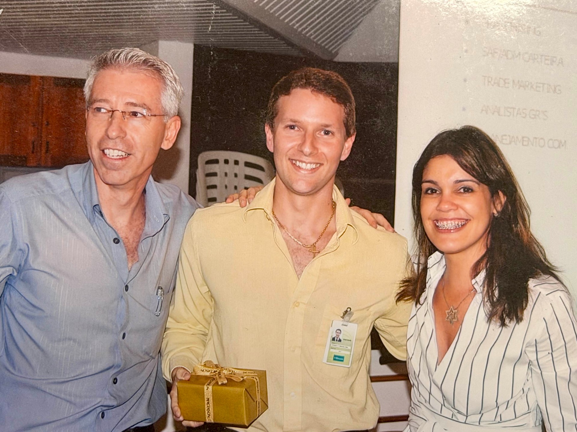 Reconhecimento diretoria do Boticário a minha gestão de 84 lojas - 2004
